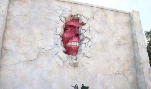 日本環球影城體驗巨人主題公園,三笠破次元壁,這個兵長我可以